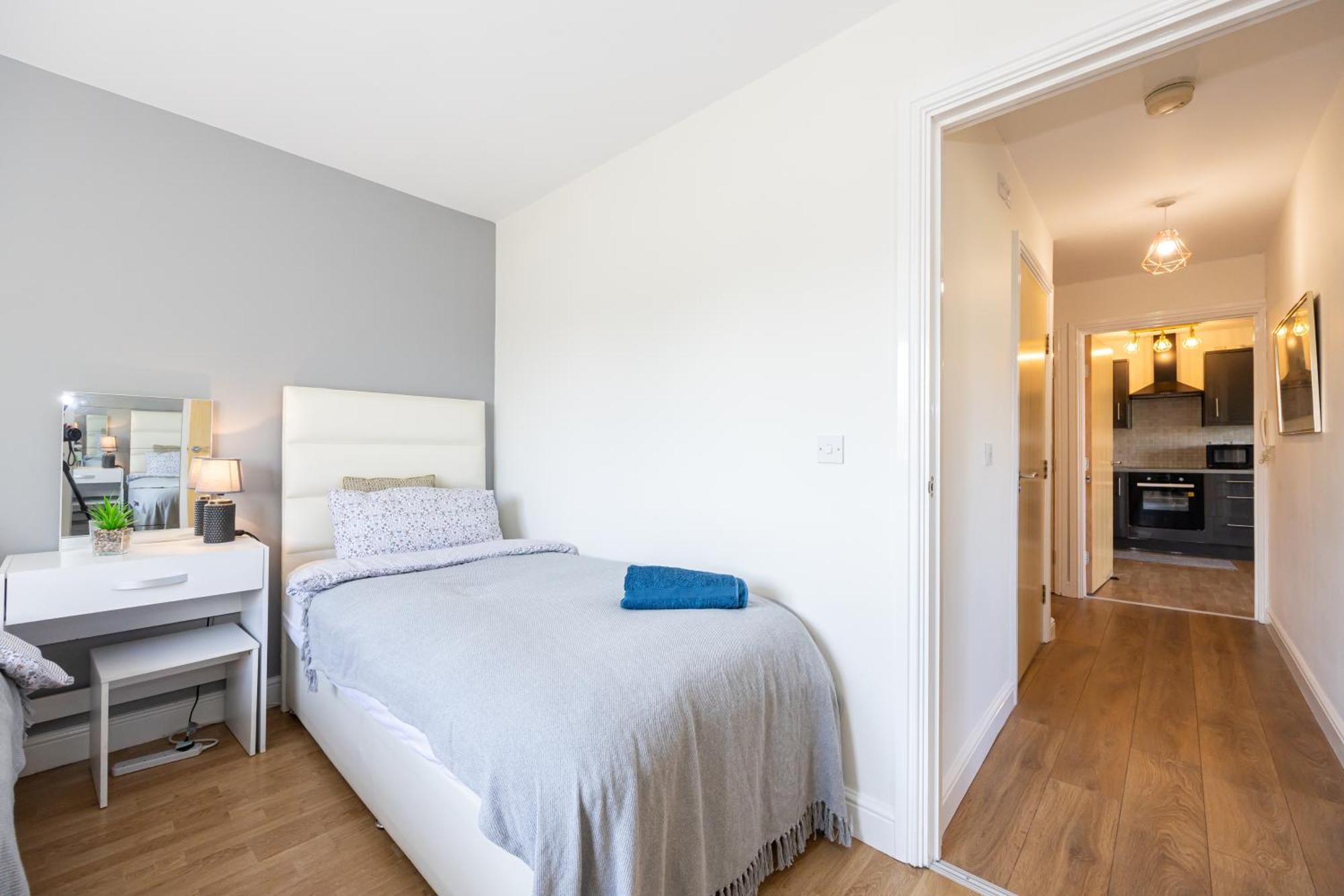 Cosy, 2 Bed Flat Parking Appartement Manchester